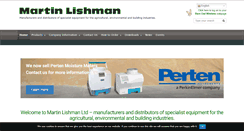 Desktop Screenshot of martinlishman.com