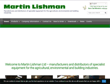 Tablet Screenshot of martinlishman.com